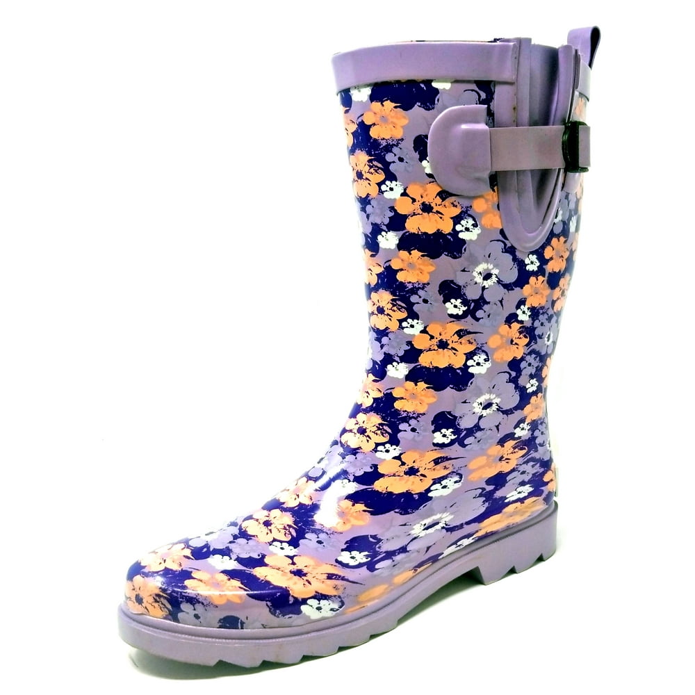 Forever Young - Women Rubber Rain Boots - 11