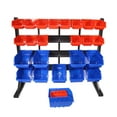 thumbnail image 3 of Erie Tools® 4-Tier 26 Bin Steel Parts Storage Rack Single Sided Shop, 3 of 4