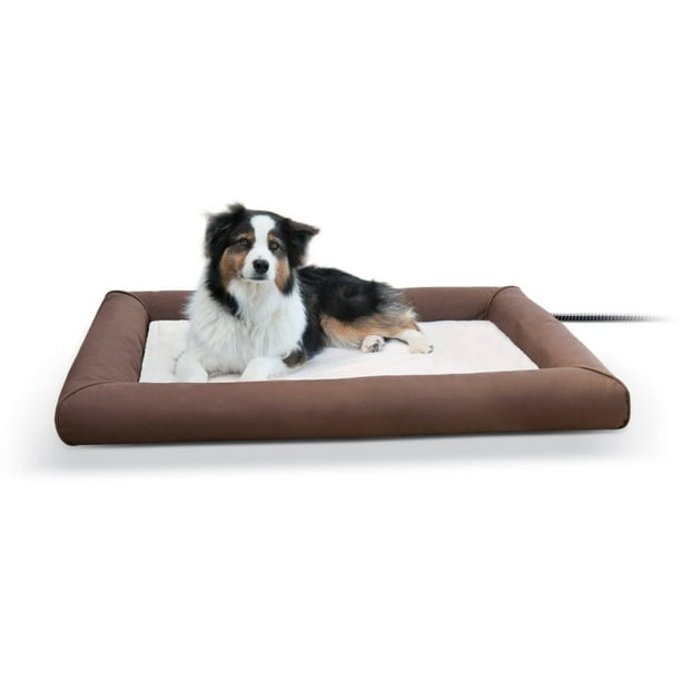 K H Heated Pet Dog Bed Large Walmart Com Walmart Com