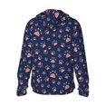 thumbnail image 3 of Uemuo Star Dog Paw Pattern Women's Full Zip UPF 50+ Sun Protection Hoodie Jacket Long Sleeve Sun Shirt Hiking Outdoor Performance with Pockets-Small, 3 of 9