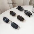 thumbnail image 3 of Gafas de sol con montura de metal y personalidad, estilo retro, de montura pequeña, rectangulares y redondas, gafas de sol para mujer, gafas para miopía modernas para hombre, 3 of 5