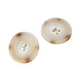 thumbnail image 1 of BUYISI 1 Pcs Resin Button Shirts, Hand-Sewn Four-Eye Button Jackets, Suits Khaki, 1 of 5