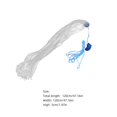 thumbnail image 2 of LEEYNEER Cast Net Mesh Throw Cast Net Hand Throw Net Saltwater Freshwater Casting Net Monofilament Fishing Net For Bait Traps Fish 1.2m, 2 of 8