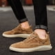 thumbnail image 5 of Zapatos de hombre populares de otoño, zapatos casuales de tendencia juvenil, zapatos de tabla coreanos para jóvenes, zapatos casuales de cuero de gran tamaño, 5 of 6