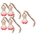 thumbnail image 1 of EeaseMX 5pcs 8 ml de botella de perfume colgante de la botella esencial Decoración de adornos de aceite, 1 of 8