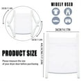 thumbnail image 2 of Sneaker Dryer Bag, Sneaker Wash & Dry Net Bag for Dryer Sneaker Laundry Bags Large HoneyComber Mesh Bags with Zipper and Strap for Shoes Sneaker Washing Mesh Net for Most Dryers Door 15.7",White, 2 of 8