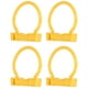 thumbnail image 5 of Uds. Anillo de nariz de toro, nailon amarillo, alta elasticidad, ligero, anillo de nariz de vaca de granja para ganado L, 5 of 10