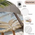 thumbnail image 3 of Retro Palm Trees Round Tablecloth for 45-54 Inch Tables,Fitted Table Cover with Elastic Edge,Summer Botanical Vintage Watercolor Waterproof Outdoor Table Cloth Protector for Patio Garden Dinner, 3 of 9