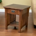 thumbnail image 5 of Crafters and Weavers Mission 1 Drawer Crofter End Table - Golden Brown (GB1), 5 of 6