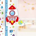 thumbnail image 2 of 3D Movable Cartoon Children Height Ruler, Baby Growth Height Chart, Child Height Ruler, Growth Chart Wall Decoration with Animal Shape Movable Magnetic Sticker Household, 2 of 7