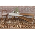 thumbnail image 6 of Furnish My Place Indoor Leopard Print Rug with Jute Backing - 2 ft. x 4 ft., Beige, Contemporary, Area Rug for Living Room, Bedroom, Hallway, 6 of 9