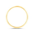 thumbnail image 3 of Mauli Jewels 10K Yellow Gold 3MM Plain Men's and Women's Wedding Band Ring, Unisex Gold Bands, 3 of 7