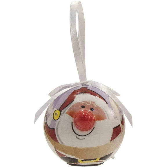 D & D Distributing Blinking Santa Claus Nose Ornament
