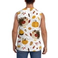 thumbnail image 4 of Disketp Happy Thanksgiving Sleeveless Tshirts For Men, Muscle Shirts For Men Dry Fit Tank Top-3x-Large, 4 of 8