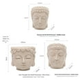 thumbnail image 5 of Durability Light weight Resins Buddhas Statue Flower Pots Ideal For Home Office Balcony Plant Decorations, 5 of 8