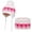 Pink, variant on UngA Kids Winter Hat Scarf Set for Girls Boys, Toddler Knit Beanie Hat & Neck Warmer Sets with Warm Fleece Lined Pom (Dark Blue,2-8 Years)