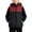 Red, variant on Boys Puffer down Vest Toddler Kids Hooded Full Zip Sleeveless Jacket Color Block Windproof Quilted Winter Coat(Red,10-11 Years)
