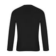 thumbnail image 4 of Men's Long Sleeve Sweatshirt Crewneck Striped Print Sports Color Block Pullover Outfits Winter Clothing Basic Tops Fashion Casual Fall Clothes 2025, 4 of 5
