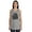Heather Light Gray (Nero Black), variant on Yes Baby Bump Pregnancy Announcement Women Tank Tops Sleeveless Tshirt