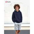 thumbnail image 2 of PatPat Boys Hoodies Kids Solid Pullover Hooded Sweatshirt 13-14Y, 2 of 6