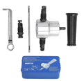 thumbnail image 1 of Double Head Sheet Metal Nibbler Cutter Adjustment High Hardness Multifunctional Drill Attachment Metal Nibbler Tool Kit, 1 of 5