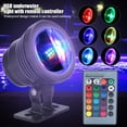 thumbnail image 3 of Rgb Light  Rgb Lamp RGB LED Underwater Light Waterproof Multi Color For Outdoor Garden Spotlight Landscape Fountain, 3 of 8