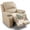 Christmas Market Print, variant on HELLHERO Christmas Train Print Quilted Recliner Chair Cover, Polyester Sofa Cushion Slipcover Easy Install Recliner Cushion Slipcover for Bedroom