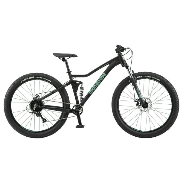 Mongoose Mongoose Impasse Dual Suspension Mountain Bike, 27.5 Inch