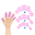 thumbnail image 6 of Uxcell Silicone Swimming Gloves Webbed Swim Gloves Water Resistance Gear Paddle Fins Purple S 2Pair, 6 of 6