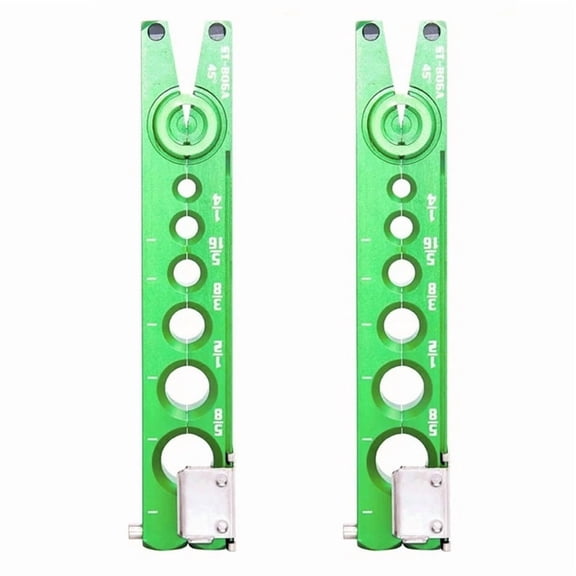 2X Flaring Tool Air Conditioner Tool Reamer Copper Pipe Maintenance Eccentric Tube Expander Tool Imperial Splint,2 x Eccentric Tube Expander Tool,Green