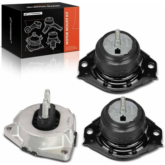 A-Premium 3PCS Engine Motor Mount and Transmission Mount Set Compatible with Jeep Grand Cherokee 2011-2021 & Dodge Durango 2013-2022, 3.6L 5.7L 6.4L, Replace# 68032662AD, 68032662AE