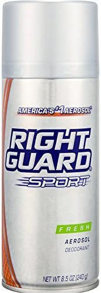 Right Guard Sport Deodorant Aerosol Spray, Fresh, 8.5 Oz - image 3 of 3