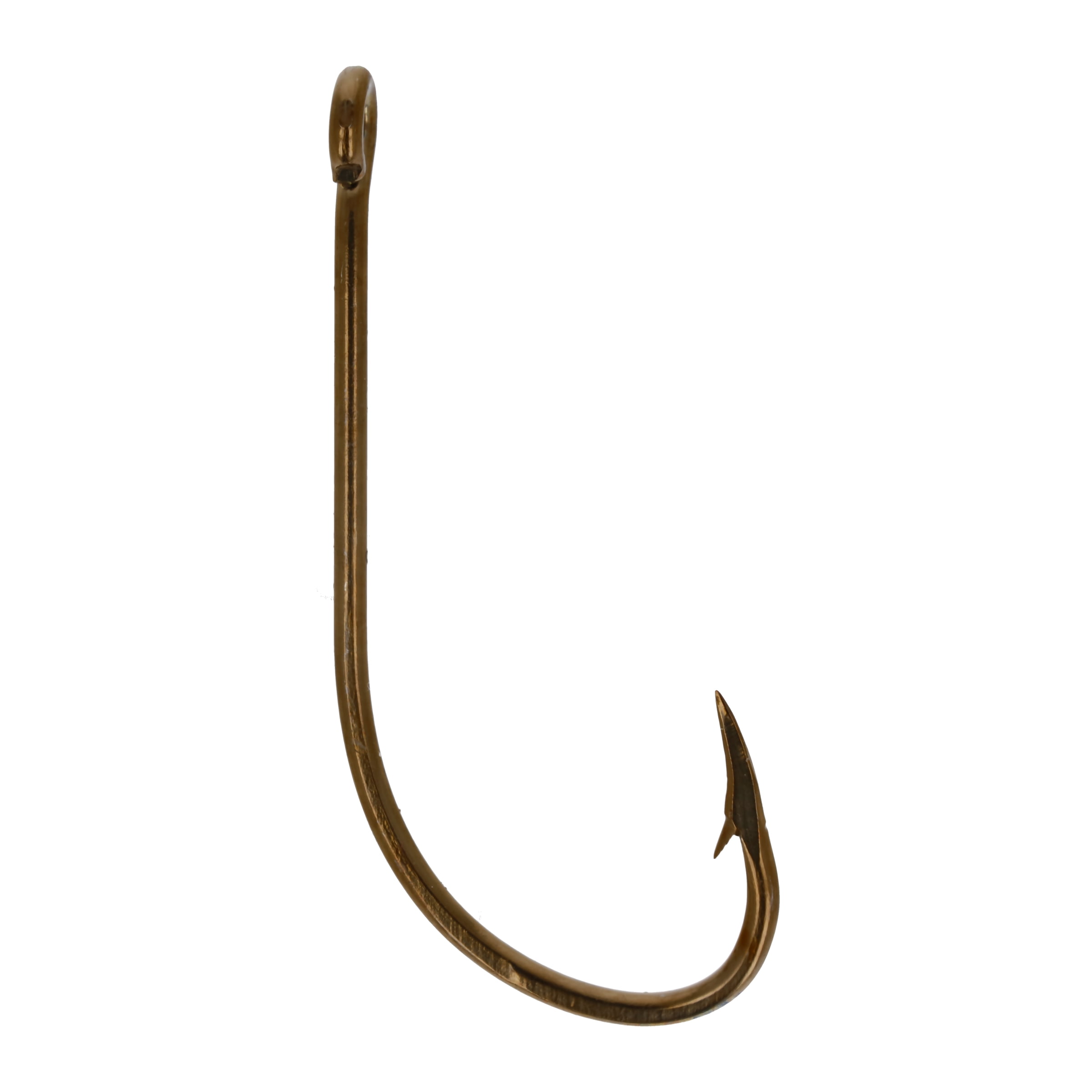 Eagle Claw EC084A3 Plain Shank Hook Assortment Kit, Bronze, 80 Piece, EC084A