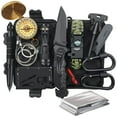 thumbnail image 1 of Kit de supervivencia TRSCIND 14 en 1 para uso exterior, 2,9 kg, 21 x 12 x 5 cm, 1 of 7