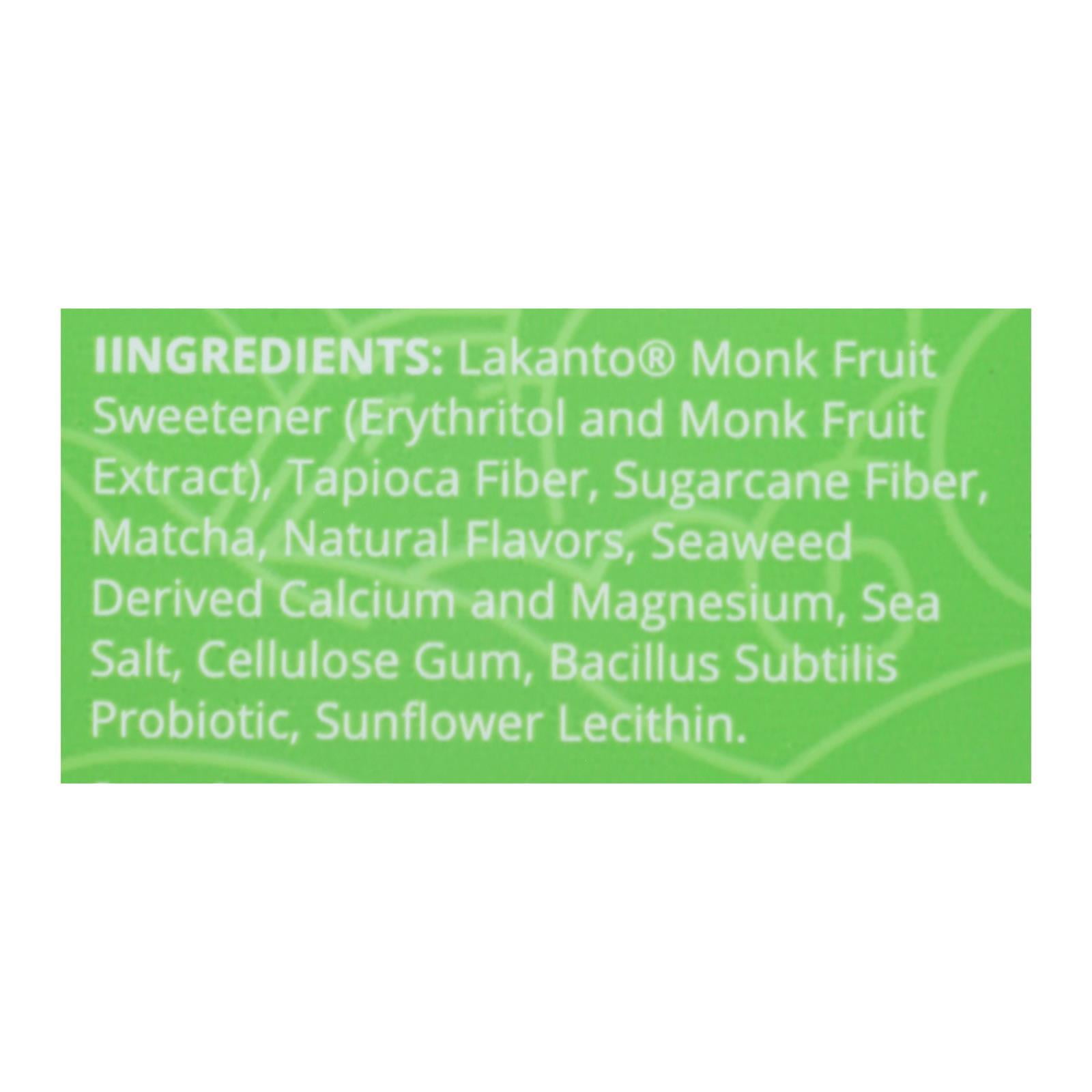 Lakanto Monkfruit Sweetened Matcha Latte - Case of 8 - 10 OZ