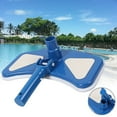 thumbnail image 2 of Swimming Pool Plastic Inner Arc Suction Head, Supply of Swimming Pool Cleaning Equipment Plastic Inner Curved Suction Head Block Suction Head, 1 Pool Suction Head, 2 of 6