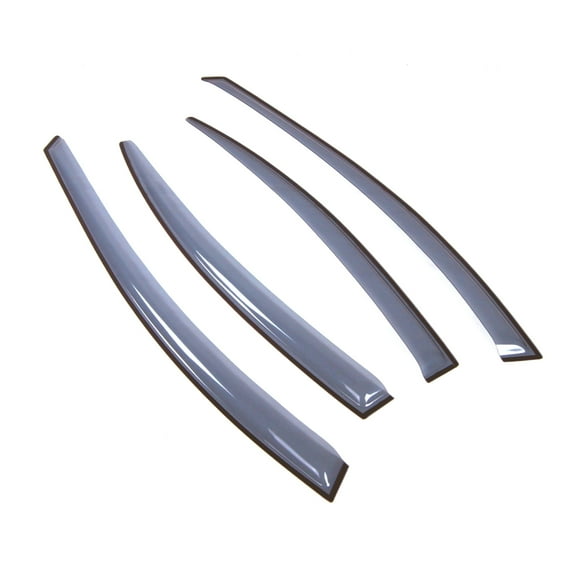 Tuningpros LGWV2-120 Window Visor Light Tinted 4 Pcs Set For 1998-2004 Dodge Intrepid