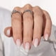 thumbnail image 2 of Press On Nails BtartBox White Short Soft Gel con forma de almendra, 2 of 8