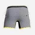 thumbnail image 4 of Lilgiuy Men's Striped Underwear Low Waisted Charming And Funny Mesh Boxer Underwear Briefs Pants Classic Multipack Panties, 4 of 4