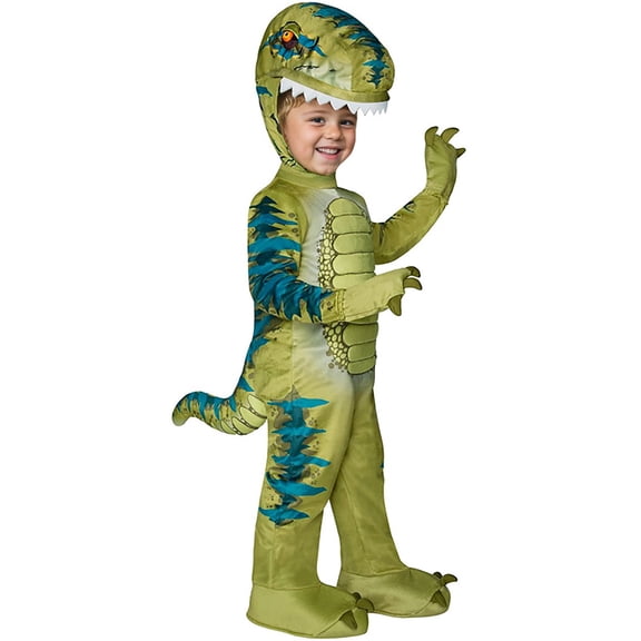 SJLDQY Unisex Boys Girls Dinosaur Dress Up Funny Cloak Outfits Party Stage Performance Clothes Set