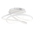 thumbnail image 1 of ET2 E30640-MW 24.5 in. Twisted LED Flush Mount Ceiling Light, Matte White, 1 of 1