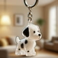 thumbnail image 3 of Dog Hair Collector Keychain Charm Memorial Storage Box, Pet Hair Memorial Keepsake, Transparent Cute Keychain, 3 of 5