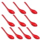 thumbnail image 1 of EeaseMX 10 cucharas de sopa de plástico para servir alimentos en el hogar, cucharas multiusos, 1 of 7