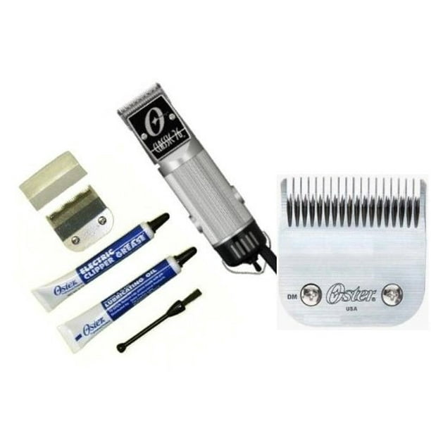 Oster 76 Silver Clipper + Size 000 + 00000 Blade