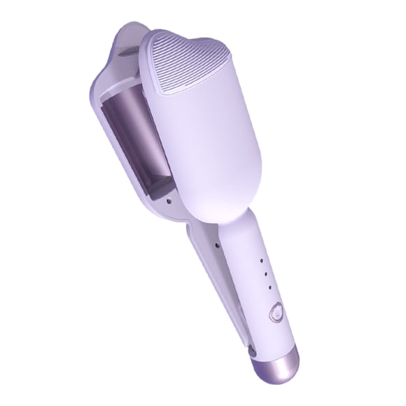 Soidarity Rizador de cabello liviano con fácil de usar para hermosos rizos de cabello Rizador de cabello Fácil de usar Cuidado del cabello púrpura estándar del Reino Unido