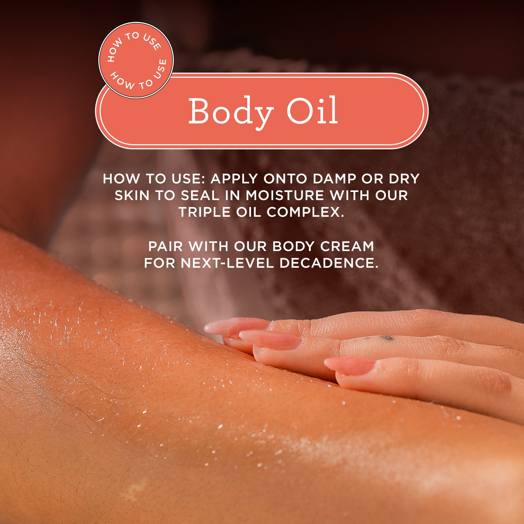 MIX:BAR Fragrance Oil, Vanilla Bourbon, Jojoba Oil + Avocado Oil, Moisturizing Body Oil, 4fl oz