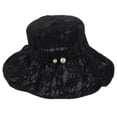 thumbnail image 5 of KAKOWELY Elegante sombrero de pescador de ala ancha, fino y plegable, con doble cara., 5 of 5