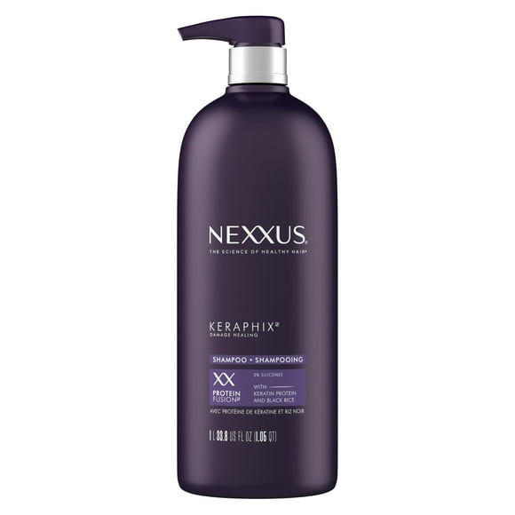 Champú Nexxus Keraphix con ProteinFusion 1L para cabello dañado