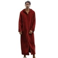 Holiday Family Pajamas Set Long Hooded Zipper Bathrobe For Lovers