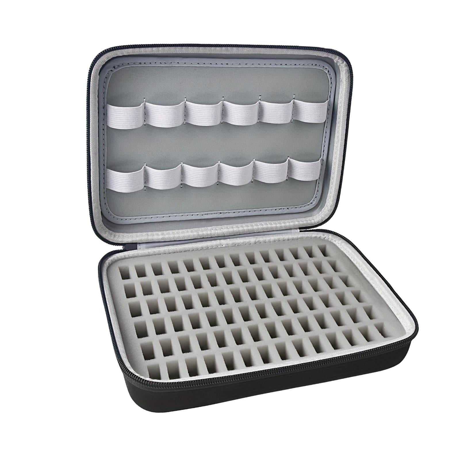 HILABEE Bobbin Box, Machine Bobbin Organizer Case, Empty Bobbins Spools Box.Sewing Craft Case Storage Organizer for Sewing Machine